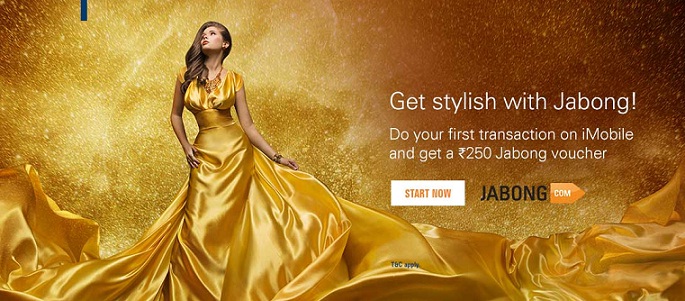 India Desire : ICICI Bank Jabong Offer : Get Extra Rs 250 Off At Jabong Via ICICI Bank iMobile App Or Internet Banking